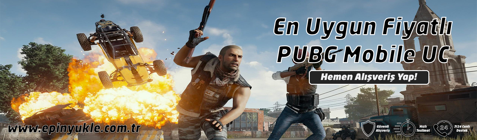 Epin Yükle - En Uygun Fiyatlı PUBG Mobile UC